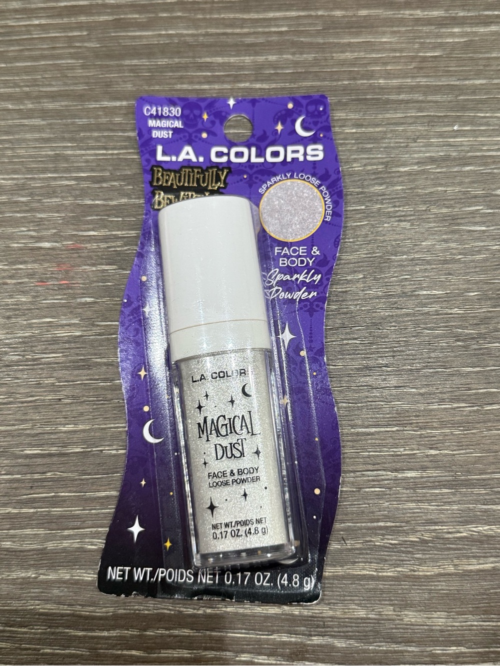 NWT L.A. COLORS Magical Dust Face & Body Shimmer Sparkly Powder